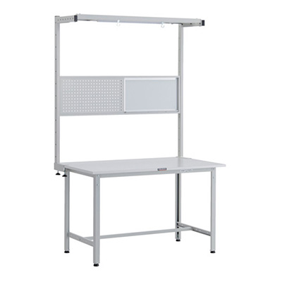 トラスコ TRUSCO 軽量作業台 オプションフルセット付 ホワイト 1200×750×1948mm RAE-1200THFS W 248-6849 (商品コード：161192)