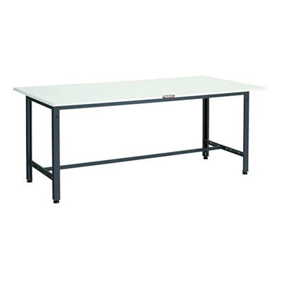 トラスコ TRUSCO 軽量作業台 基本タイプ ダークグレー 1800×900×740mm LEWP-1809 467-1007 (商品コード：161208)