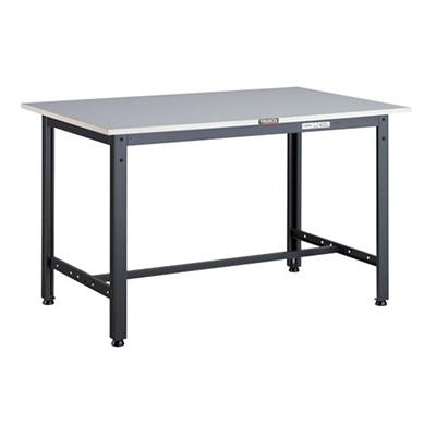 トラスコ TRUSCO 軽量作業台 基本タイプ ダークグレー 1200×750×740mm LEWR-1200 467-1155 (商品コード：161210)