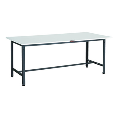 トラスコ TRUSCO 軽量作業台 基本タイプ ダークグレー 1800×900×740mm LEWR-1809 467-1350 (商品コード：161211)