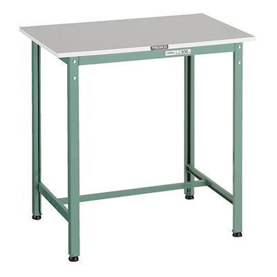 トラスコ TRUSCO 軽量立ち作業台 基本タイプ グリーン 900×600×900mm HRAE2-0960 161-1258 (商品コード：161248)