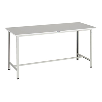 トラスコ TRUSCO 軽量立ち作業台 基本タイプ ホワイト 1800×600×900mm HRAE2-1860 W 161-1291 (商品コード：161258)