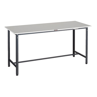 トラスコ TRUSCO 軽量立ち作業台 基本タイプ ダークグレー 1800×600×900mm HRAE2-1860 DG 161-1290 (商品コード：161264)