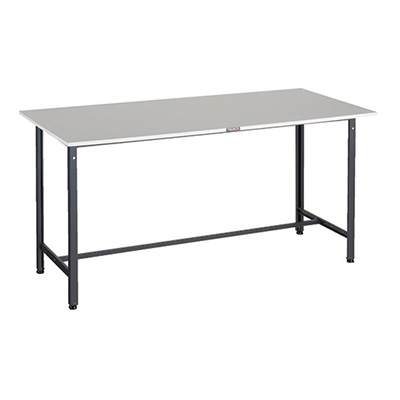 トラスコ TRUSCO 軽量立ち作業台 基本タイプ ダークグレー 1800×900×900mm HRAE2-1809 DG 161-1287 (商品コード：161265)