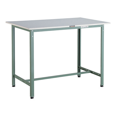 トラスコ TRUSCO 軽量立ち作業台 基本タイプ グリーン 900×600×900mm HRAE-0960 240-8121 (商品コード：161269)