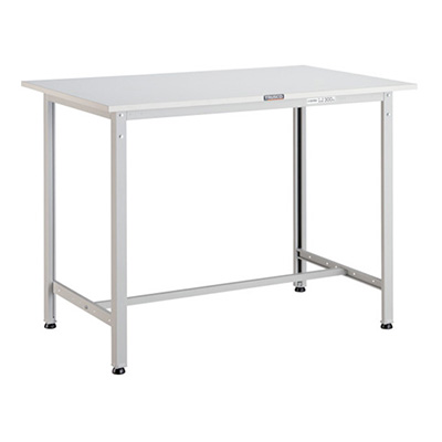 トラスコ TRUSCO 軽量立ち作業台 基本タイプ ホワイト 1200×750×900mm HAE-1200 W 466-9371 (商品コード：161273)