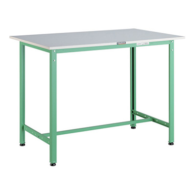 トラスコ TRUSCO 軽量立ち作業台 基本タイプ ヤンググリーン 1200×750×900mm HRAE-1200 YG 467-0205 (商品コード：161288)