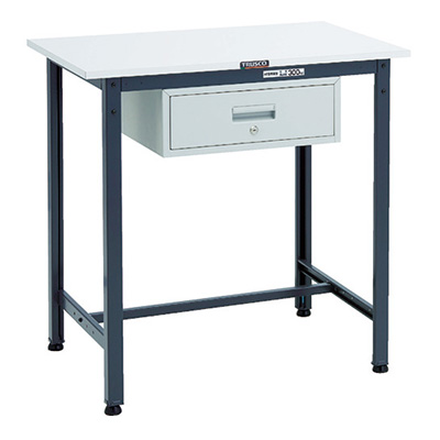 トラスコ TRUSCO 軽量立ち作業台 1段引出し付 ダークグレー 900×600×900mm HRAE-0960F1DG 868-8680 (商品コード：161315)