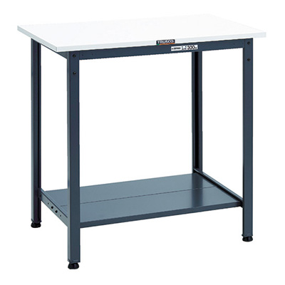 トラスコ TRUSCO 軽量立ち作業台 下棚2枚入り ダークグレー 900×600×900mm HAE-0960LT2 DG 868-8652 (商品コード：161378)