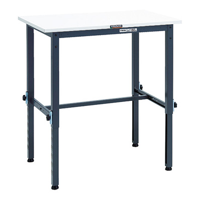 トラスコ TRUSCO 高さ調節式作業台 基本タイプ ダークグレー 900×600×650～950mm AEM-0960DG 868-8620 (商品コード：161408)