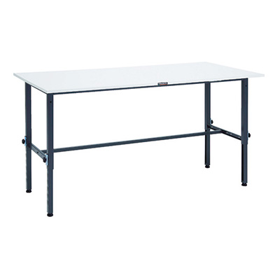 トラスコ TRUSCO 高さ調節式作業台 基本タイプ ダークグレー 1800×900×650～950mm RAEM-1809DG 868-8751 (商品コード：161413)