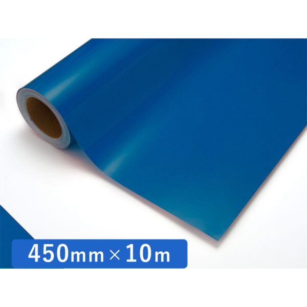 カッティングシート 透明色シリーズ 521C セルリアンブルー 450mm×10m (商品コード：011422)