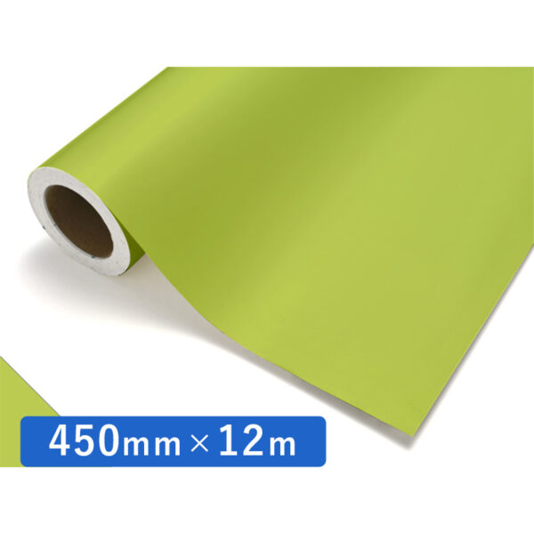 カッティングシート レギュラータイプ 412 スプリンググリーン 450mm×12m (商品コード：011803)
