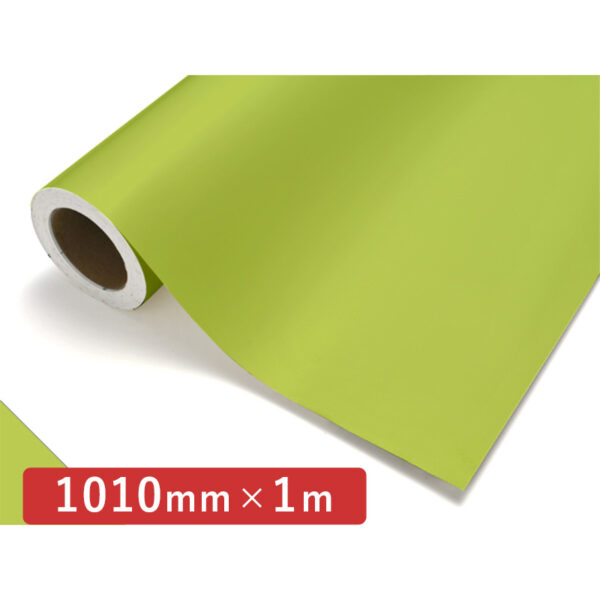 カッティングシート レギュラータイプ 412 スプリンググリーン 1010mm×切売 (商品コード：011806)