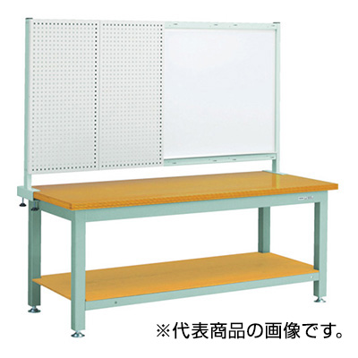 トラスコ TRUSCO 重量作業台 ホワイトボード付 グリーン 1800×900×1740mm TW-1809P1 467-3379 (商品コード：161757)