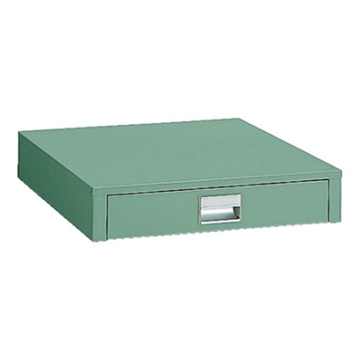 トラスコ TRUSCO 薄型引出し「UDC型」 グリーン 450×500×90mm UDC-001 467-3492 (商品コード：161805)