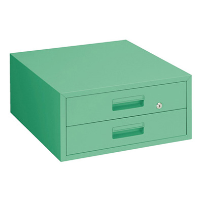 トラスコ TRUSCO 引出し「F型」 ヤンググリーン 495×530×240mm F-2YG 466-8448 (商品コード：161812)