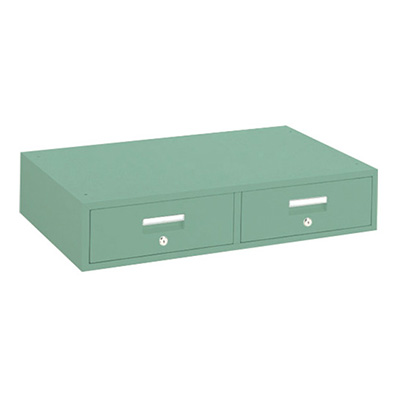 トラスコ TRUSCO 幅広引出し「FL型」 グリーン 880×530×180mm FL-2 466-8472 (商品コード：161817)