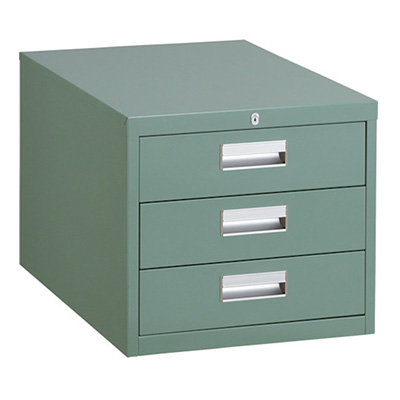 トラスコ TRUSCO キャビネット「D型」 グリーン 457×660×415mm D-3Z 466-8260 (商品コード：161819)