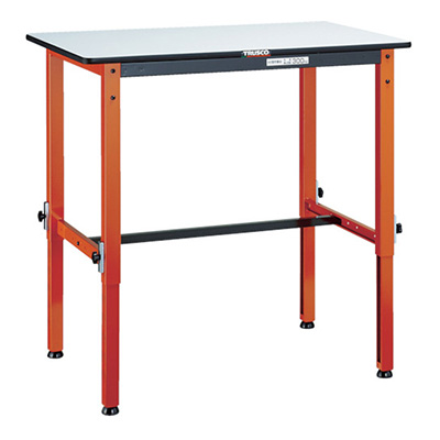トラスコ TRUSCO 軽量作業台「TFAE型」 高さ調節機能付 900×600×650～950mm TFAEM-0960 450-1314 (商品コード：161975)