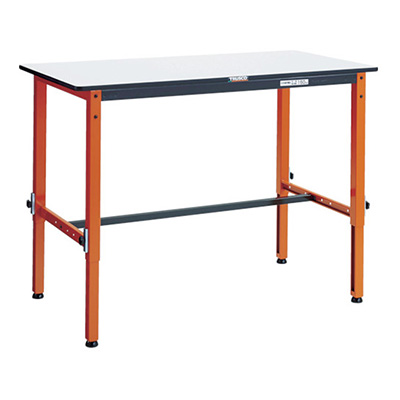 トラスコ TRUSCO 軽量作業台「TFAE型」 高さ調節機能付 1200×600×650～950mm TFAEM-1260 770-3627 (商品コード：161976)