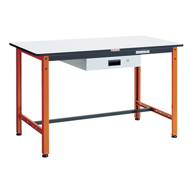 トラスコ TRUSCO 軽量作業台「TFAE型」 引出し付 1200×600×740mm TFAEL-1260UDK1 770-3597 (商品コード：161979)