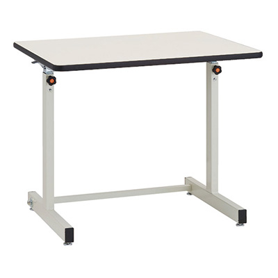 トラスコ TRUSCO 昇降式作業台「ローハイシステムテーブル」 750×600×645～925mm CS-750M 137-2358 (商品コード：162085)