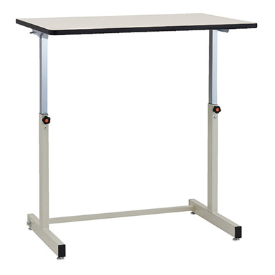 トラスコ TRUSCO 昇降式作業台「ローハイシステムテーブル」 900×600×645～925mm CS-900M 137-2361 (商品コード：162086)