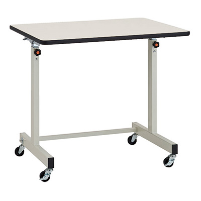トラスコ TRUSCO 昇降式作業台「ローハイシステムテーブル」 キャスタータイプ 750×600×700～980mm CS-750M-1 137-2359 (商品コード：162087)