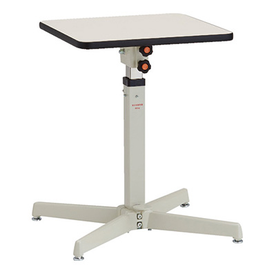 トラスコ TRUSCO 昇降式作業台「ローハイシステムテーブル」 450×450×610～760mm LH-F451M 137-2374 (商品コード：162089)