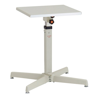 トラスコ TRUSCO 昇降式作業台「ローハイシステムテーブル」 400×400×590～740mm LH-F401S 137-2381 (商品コード：162091)