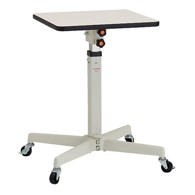 トラスコ TRUSCO 昇降式作業台「ローハイシステムテーブル」 450×450×660～810mm LH-F451M-1 137-2375 (商品コード：162094)