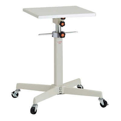 トラスコ TRUSCO 昇降式作業台「ローハイシステムテーブル」 400×400×653～953mm TRS-400S-1 137-2386 (商品コード：162101)