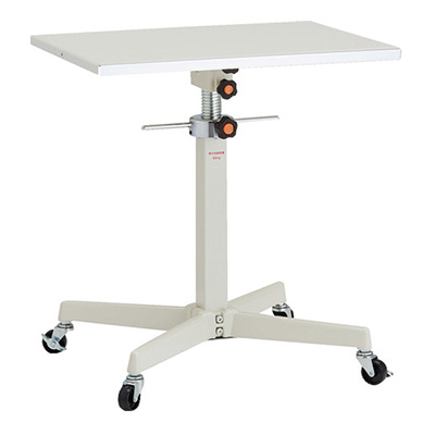 トラスコ TRUSCO 昇降式作業台「ローハイシステムテーブル」 600×450×653～953mm TRS-600S-1 137-2388 (商品コード：162102)