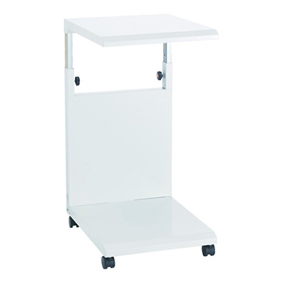 トラスコ TRUSCO 高さ調節式サイドワゴン ホワイト 400×486・546×650～850mm ASW-1 854-9287 (商品コード：162114)