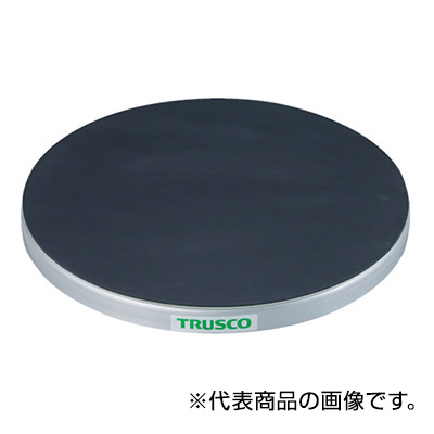 トラスコ TRUSCO 回転台 ゴムマット張り 600×37mm TC60-10G 330-4329 (商品コード：162127)