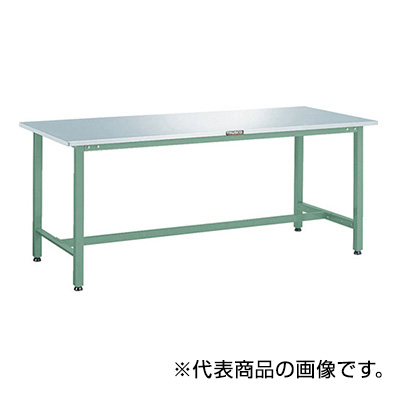 トラスコ TRUSCO 軽量作業台「AE型」 ホワイト 1804×904×740mm AES-1809 W 454-3432 (商品コード：162150)