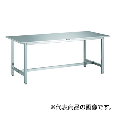 トラスコ TRUSCO オールステンレス作業台 1200×750×740mm SW3-1275 458-9025 (商品コード：162171)