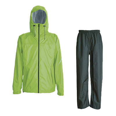 トラスコ TRUSCO コンフォートレインスーツ ライム LLサイズ TRW3440-84-LL 856-4308 (商品コード：162455)