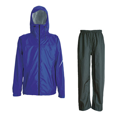 トラスコ TRUSCO コンフォートレインスーツ ロイヤルブルー Sサイズ TRW3440-52-S 856-4299 (商品コード：162458)