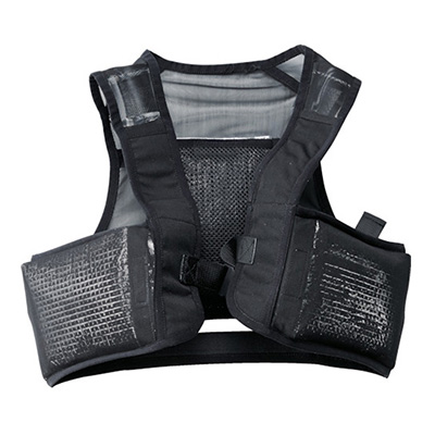 トラスコ TRUSCO アイシングベスト 保冷剤3個セット ブラック LLサイズ TICEV-LL-SET 354-2767 (商品コード：162506)