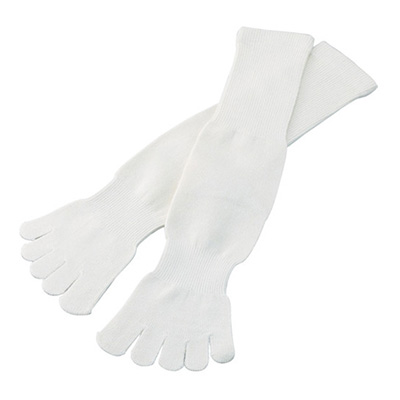 トラスコ TRUSCO 軍足 5本指 アイボリー 24.0～26.0cm TSG-510K 279-1617 4足組 (商品コード：162553)