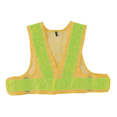 トラスコ TRUSCO 安全ベスト ショート丈 イエロー/イエロー反射 TKA-560A 362-3080 (商品コード：162591)