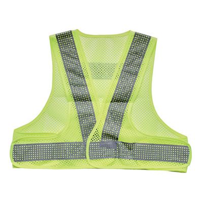 トラスコ TRUSCO 安全ベスト メッシュ反射材 イエロー/シルバー反射 TMVS-YS 257-2689 (商品コード：162597)