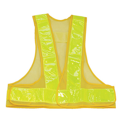 トラスコ TRUSCO 安全ベスト 幅広反射材 イエロー/イエロー反射 TAB70-YY 855-7758 (商品コード：162603)