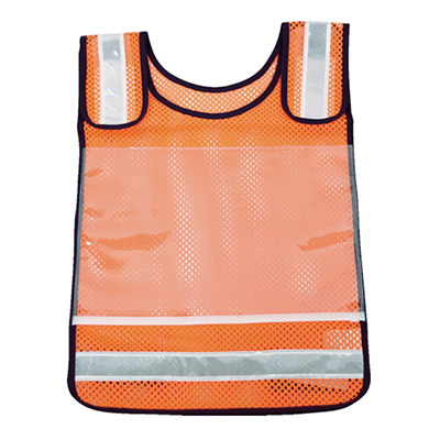 トラスコ TRUSCO 肩調整付ゼッケンベスト オレンジ TMNV-O 783-5841 (商品コード：162622)
