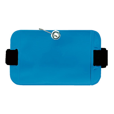 トラスコ TRUSCO 名刺型腕章 ソフトタイプ ブルー TAB-C-B 114-8438 (商品コード：162647)