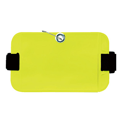 トラスコ TRUSCO 名刺型腕章 ソフトタイプ イエロー TAB-C-Y 114-8442 (商品コード：162651)