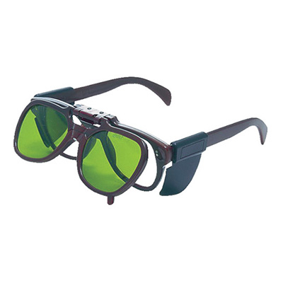 トラスコ TRUSCO 複式上下自在型遮光メガネ グリーンレンズ TDSG-G4 783-9529 (商品コード：162799)