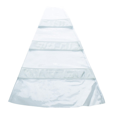 トラスコ TRUSCO 安全コーン用反射材後付けカバー 白 TACC-700W 855-7761 (商品コード：162919)